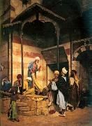 Arab or Arabic people and life. Orientalism oil paintings 547, unknow artist